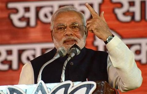 தோல்வி பயத்தால்தான் பிரதமர் வேட்பாளராக ராகுலை காங்கிரஸ் அறிவிக்கவில்லை﻿: பாஜக பிரதமர் வேட்பாளர் நரேந்திர மோடி தாக்கு﻿