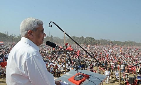 மோடி ஆட்சிக்கு வந்தால் வகுப்புவாதம், முதலாளித்துவம் தலைதூக்கும்﻿: பொதுக்கூட்டத்தில் பிரகாஷ் காரத் பேச்சு﻿