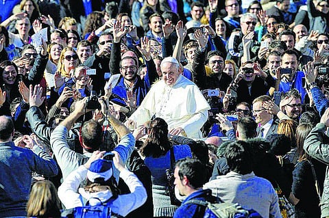 ப்ளீஸ், தாங்ஸ், ஸாரி…- திருமணம் பந்தம் நீடிக்க போப் அட்வைஸ்