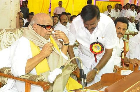 நாடாளுமன்றத் தேர்தலில் காங்கிரஸுடன் கூட்டணி இல்லை: திமுக மாநாட்டில் தீர்மானம் நிறைவேற்ற வாய்ப்பு