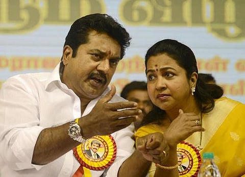 எம்.பி. தேர்தலில்  நடிகை ராதிகா போட்டி?- பலத்தைக் காட்ட நெல்லையில் இன்று மாநாடு நடத்தும் சரத்குமார்﻿