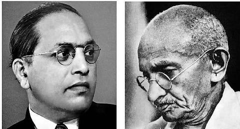 அம்பேத்கரும் காந்தியும்