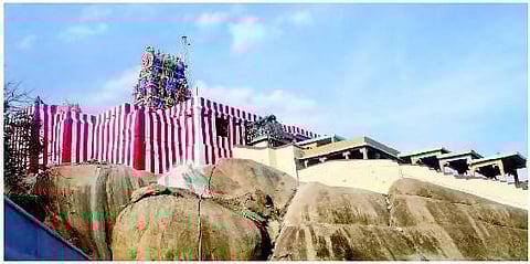 குன்றக்குடி சண்முகநாதப் பெருமான் திருக்கோயில் திருக்குட நன்னீராட்டு: 34 ஆண்டுகளுக்குப் பிறகு மார்ச் 19-ல் நடைபெறுகிறது