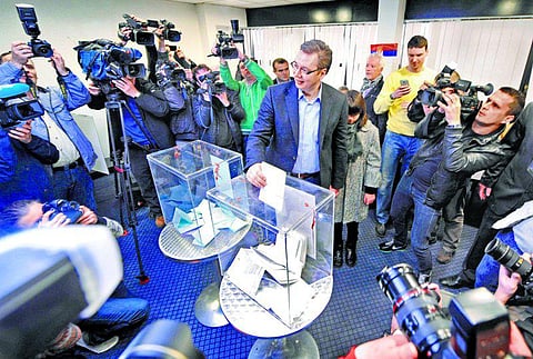 செர்பியாவில் நாடாளுமன்றத் தேர்தல்