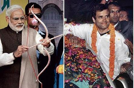 இணையப் போரில் ராகுல், நரேந்திர மோடி