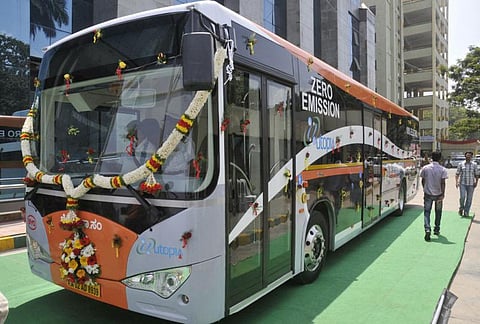 பெங்களூரில் முதல் எலக்ட்ரிக் பஸ்!