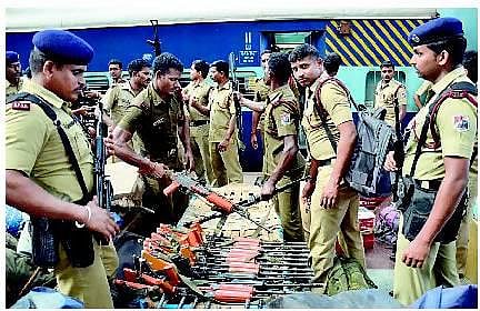 தேர்தல் பாதுகாப்பு பணிக்கு துணை ராணுவத்தினர் வந்தனர்﻿: சென்னையில் 800 பேர் பாதுகாப்பு பணியில் ஈடுபடுவர்﻿