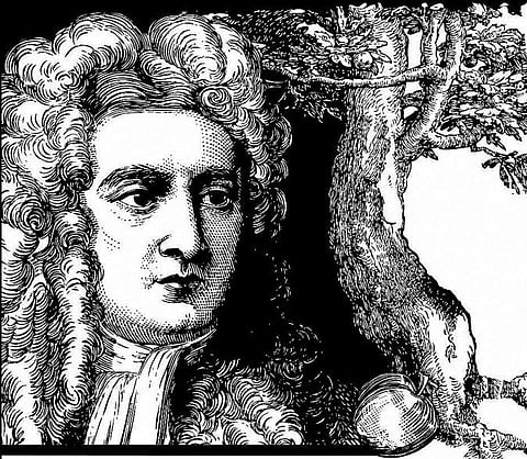 ஆப்பிள் ஏன் விழுந்தது? - நியூட்டன் ‘பரபரப்பு’ பேட்டி!