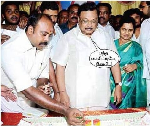 மதுரையில் அழகிரி அணி உடைந்தது: கருணாநிதியுடன் எஸ்ஸார் கோபி சந்திப்பு﻿