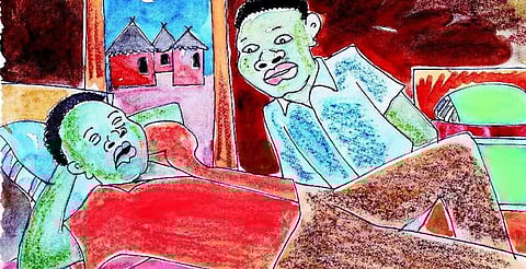 ஆப்பிரிக்கக் கதை﻿: வென்றது  குறட்டையா,  பாட்டா?﻿