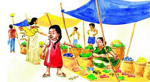 நீலாவும் மின்னியும்: செத்துப்போன செடிக்கு உயிர் வருமா?﻿