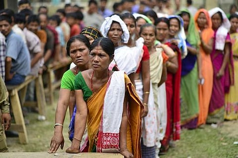 மக்களவை தேர்தல் முதல்கட்ட தேர்தல்: அசாம், திரிபுராவில் விறுவிறு வாக்குப்பதிவு