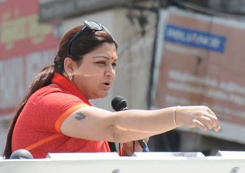 ஒரு பெண் பிரதமரானால் நாட்டுக்குப் பெருமை!﻿﻿- திமுக நட்சத்திரப் பேச்சாளர் நடிகை குஷ்பு பேட்டி﻿