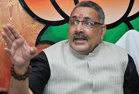 கிரிராஜ் சிங்கின் சர்ச்சைக்குரிய பேச்சுக்கு பாஜக கண்டிப்பு