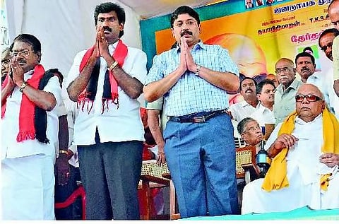 தேர்தலில் திமுகவினருக்கு நம்பிக்கை போய்விட்டது﻿: தேர்தல் ஆணையம் மீது கருணாநிதி குற்றச்சாட்டு﻿