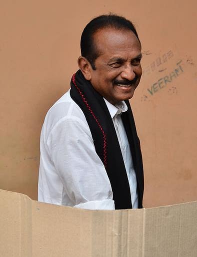 வாக்களித்தார் வைகோ