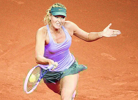 ஸ்டட்கார்ட் ஓபன் அரையிறுதியில் ஷரபோவா