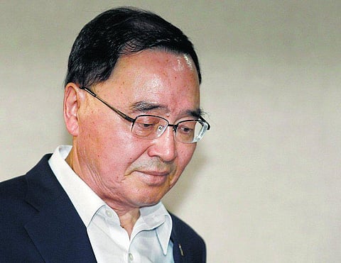 படகு மூழ்கிய விவகாரம்: தென் கொரிய பிரதமர் ராஜினாமா