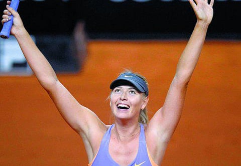 மாட்ரிட் ஓபன்: ஷரபோவா வெற்றி﻿