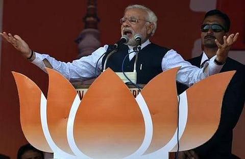 நான் தேநீர் விற்றேனே தவிர தேசத்தை அல்ல: நரேந்திர மோடி