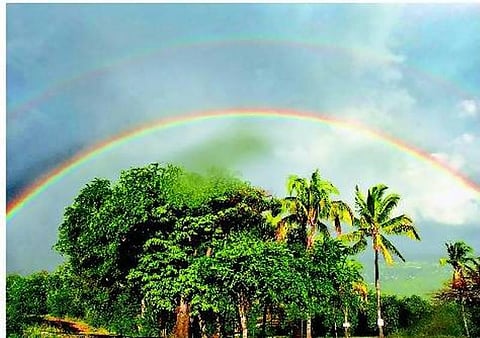 வானவில் தோன்றியது எப்படி?﻿