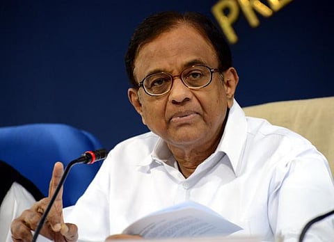 நிதியமைச்சகத்தில் விடைபெற்ற ப. சிதம்பரம்﻿