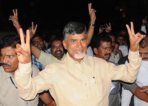 திருப்பதியில் சந்திரபாபு நாயுடு பதவியேற்பு விழா﻿