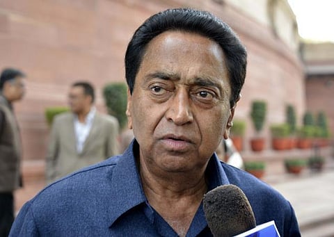 மக்களவை இடைக்கால தலைவர் கமல்நாத்﻿