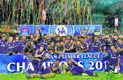 ஐபிஎல் வெற்றி கொண்டாட்டம்: ஈடன் கார்டனில் இன்று நடைபெறுகிறது