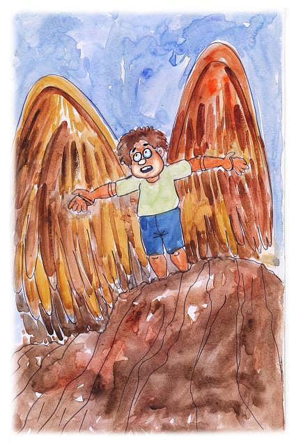 பறக்க ஆசைப்பட்ட செடியன்!