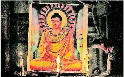 ஞானத்தைப் பரப்பிய புத்தர்