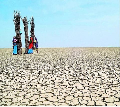 அழியும் நிலம், மிரட்டும் பாலை