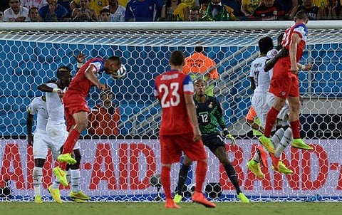 உலகக் கோப்பைக் கால்பந்து: கானாவுக்கு அதிர்ச்சியளித்த யு.எஸ்.