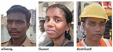 மவுலிவாக்கம் மீட்பு பணிகளில் நிஜ ஹீரோக்கள்