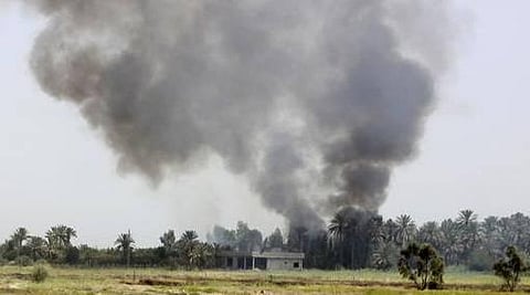 இராக்கில் தற்கொலைப்படை தாக்குதல்: 12 ராணுவ வீரர்கள் பலி