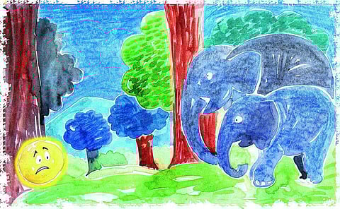 சித்திரக் கதை: பூமிக்கு வந்த சூரியப் பந்து