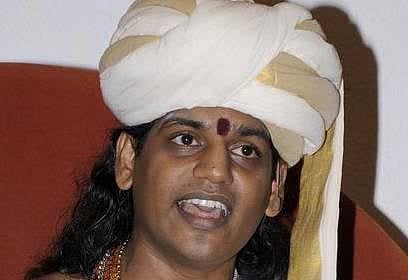 கர்நாடகத்தை விட்டு நித்யானந்தா வெளியேற வேண்டும்: கன்னட அமைப்புகள் ஆர்ப்பாட்டம்