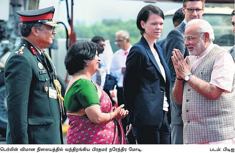 உலக வங்கிக்குப் போட்டியாக வளர்ச்சி வங்கி﻿: பிரிக்ஸ் தலைவர்களுடன் மோடி இன்று பேச்சுவார்த்தை﻿