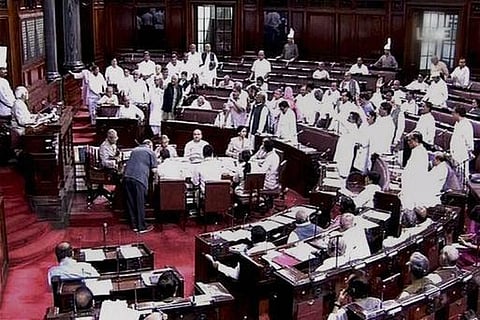 காஸா விவாதம்: அலுவல் குறிப்பில் குழப்பம்; மாநிலங்களவையில் கடும் அமளி