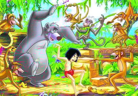 ‘ஜங்கிள் புக்’ திரைப்படத்தில் மோக்லியாக நடிக்கும் இந்திய சிறுவன்