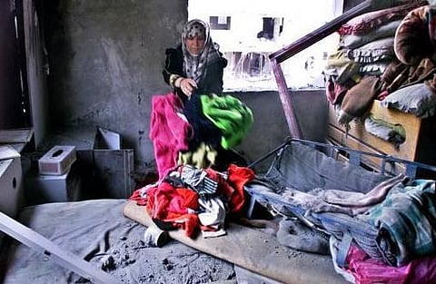 காஸா தாக்குதலில் பலி 572 ஆக அதிகரிப்பு: போரை நிறுத்த இஸ்ரேல் மறுப்பு