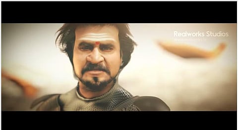 ரணதீரன் ட்ரெய்லர்: கோவை அனிமேஷன் குழு அசத்தல்