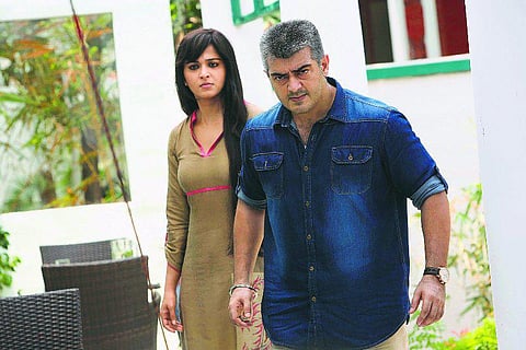 ஷூட்டிங் ஸ்பாட்: ரஜினியை நினைவூட்டும் அஜித்தின் அப்ரோச்!