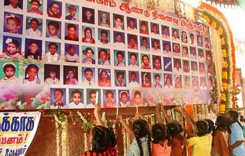 கும்பகோணம் தீ விபத்து வழக்கில் பள்ளி நிறுவனருக்கு ஆயுள் தண்டனை; 9 பேருக்கு சிறை; 11 பேர் விடுவிப்பு- தஞ்சை நீதிமன்றம் தீர்ப்பு