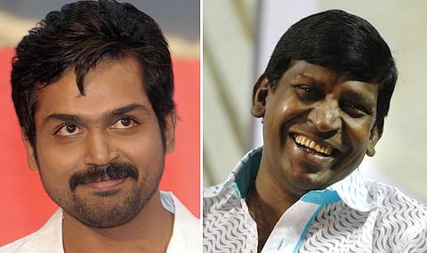 கார்த்தியுடன் இணைந்து மீண்டும் காமெடியனாக வடிவேலு?