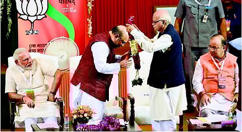 சட்டசபை தேர்தல் வெற்றிக்கு பாடுபட வேண்டும்﻿: கட்சியினருக்கு அமித் ஷா வேண்டுகோள்﻿