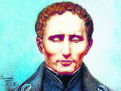 விரல்களைக் கண்களாக மாற்றியவர்