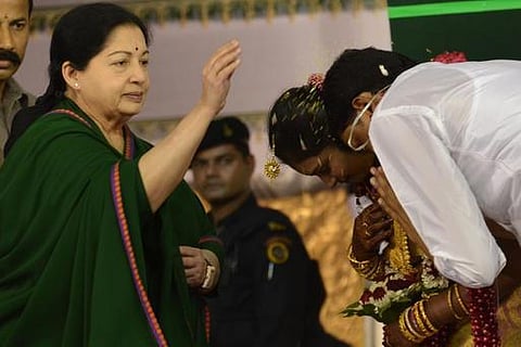 தன்னம்பிக்கையுடன் செயல்பட்டால் வெற்றி நிச்சயம்﻿: திருமண விழாவில் முதல்வர் ஜெயலலிதா பேச்சு﻿