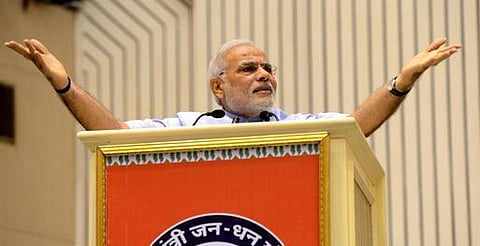 வறுமையை ஒழிக்க நிதித் தீண்டாமை அகற்றப்படும்: ஜன் தன் யோஜனா திட்டத்தை தொடங்கி வைத்து பிரதமர் பேச்சு