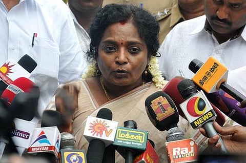 தமிழகத்தில் ஜனநாயக படுகொலை நடக்கிறது﻿: தமிழிசை சவுந்தரராஜன் பேட்டி﻿